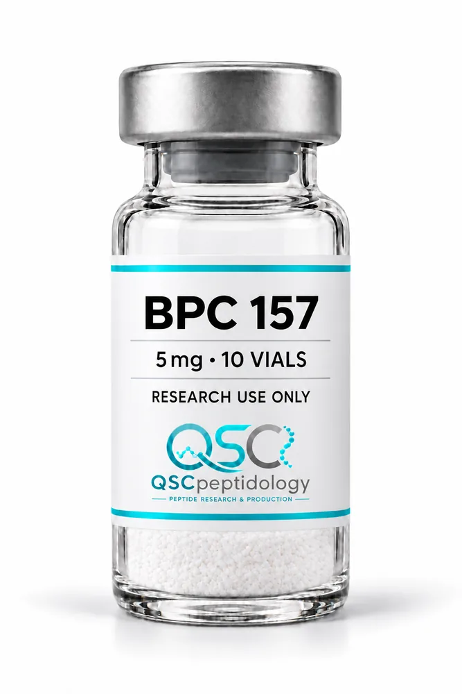 BPC-157 5mg (Balení po 10 lahvičkách) QSC Peptidology