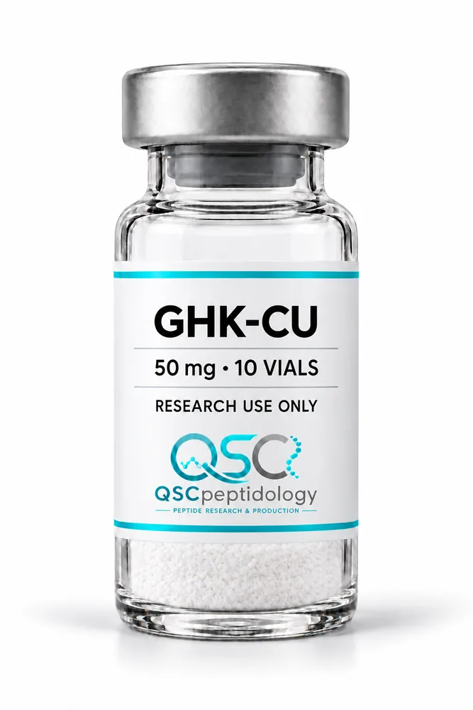GHK-Cu 50mg (Balení po 10 lahvičkách) QSC Peptidology