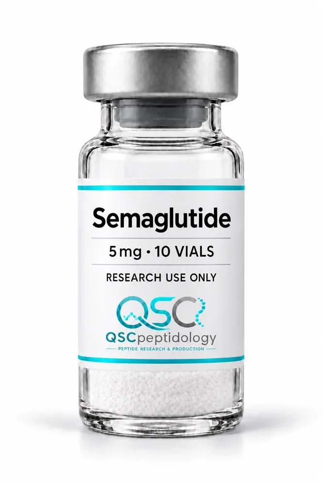 Semaglutide 5mg (Balení po 10 lahvičkách) QSC Peptidology
